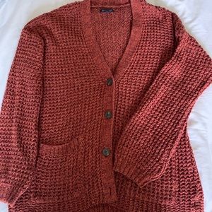 Baggy Cozy American Eagle Cardigan